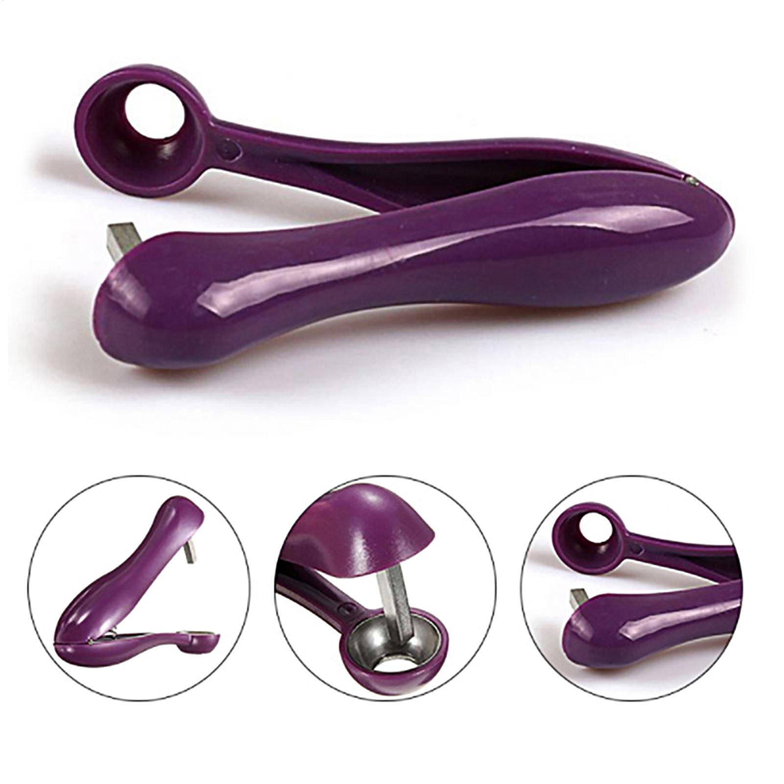 Vegetable Kitchen Gadgets - Removedor de Caroços de Cereja Portátil,
