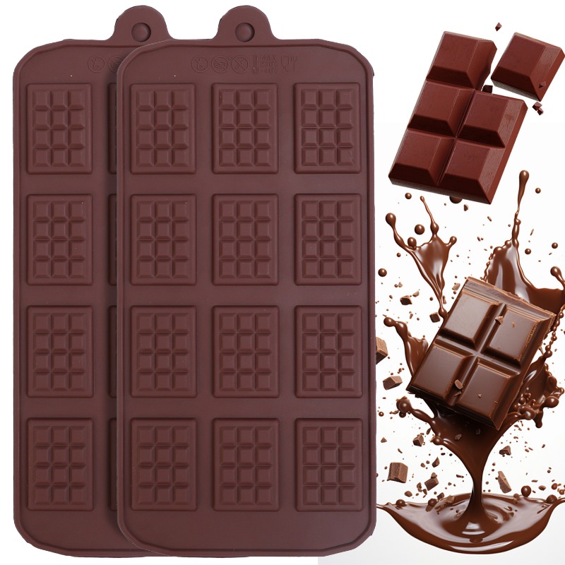 Kitchen Gadgets Baking - Molde de chocolate de silicone 12