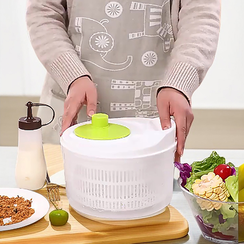 Kitchen Gadgets And Equipment - Oferta Imperdível: Centrífuga Manual de Salada