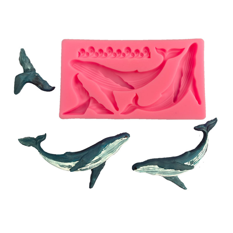 Kitchen Gadgets Baking - Diy baleia silicone molde oceano série