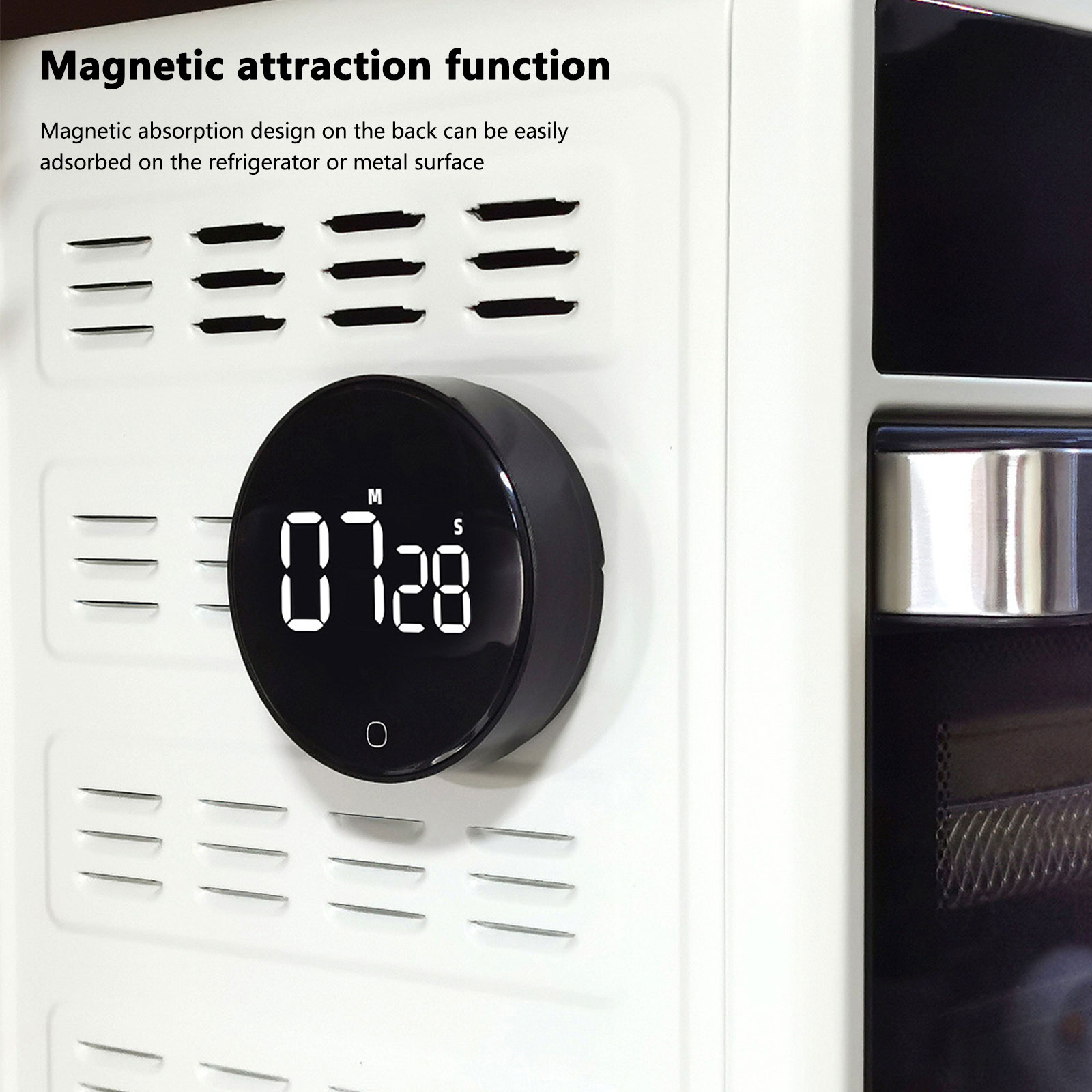 Kitchen Gadgets Baking - Temporizador de cozinha digital LED, recarregável