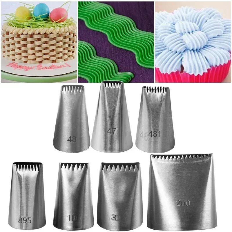 Kitchen Gadgets Baking - Basket Weave Icing Piping Bicos para