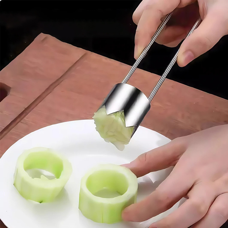 Aço inoxidável removedor de nú - Vegetable Kitchen Gadgets avaliação e preço
