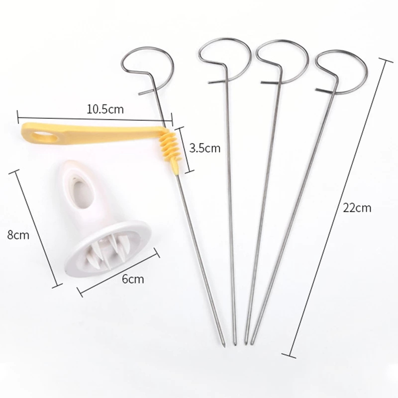 4 cordas de batata espiral cor - Kitchen Gadgets For Seniors avaliação e preço