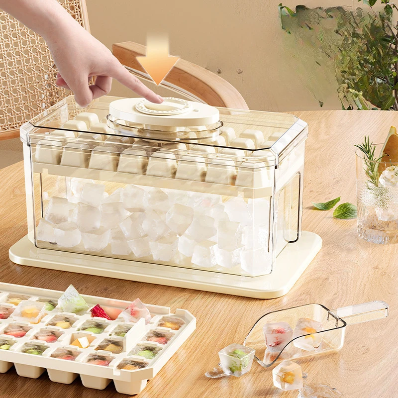 Pressione Tipo Ice Cube Bandej - Kitchen Gadgets For Seniors avaliação e preço
