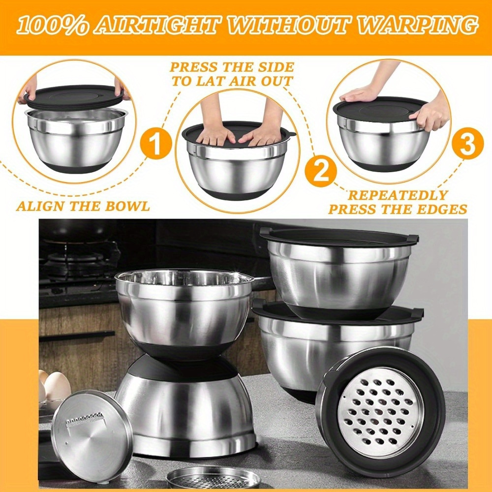17 peças, conjunto de tigela d - Kitchen Gadgets And Equipment avaliação e preço