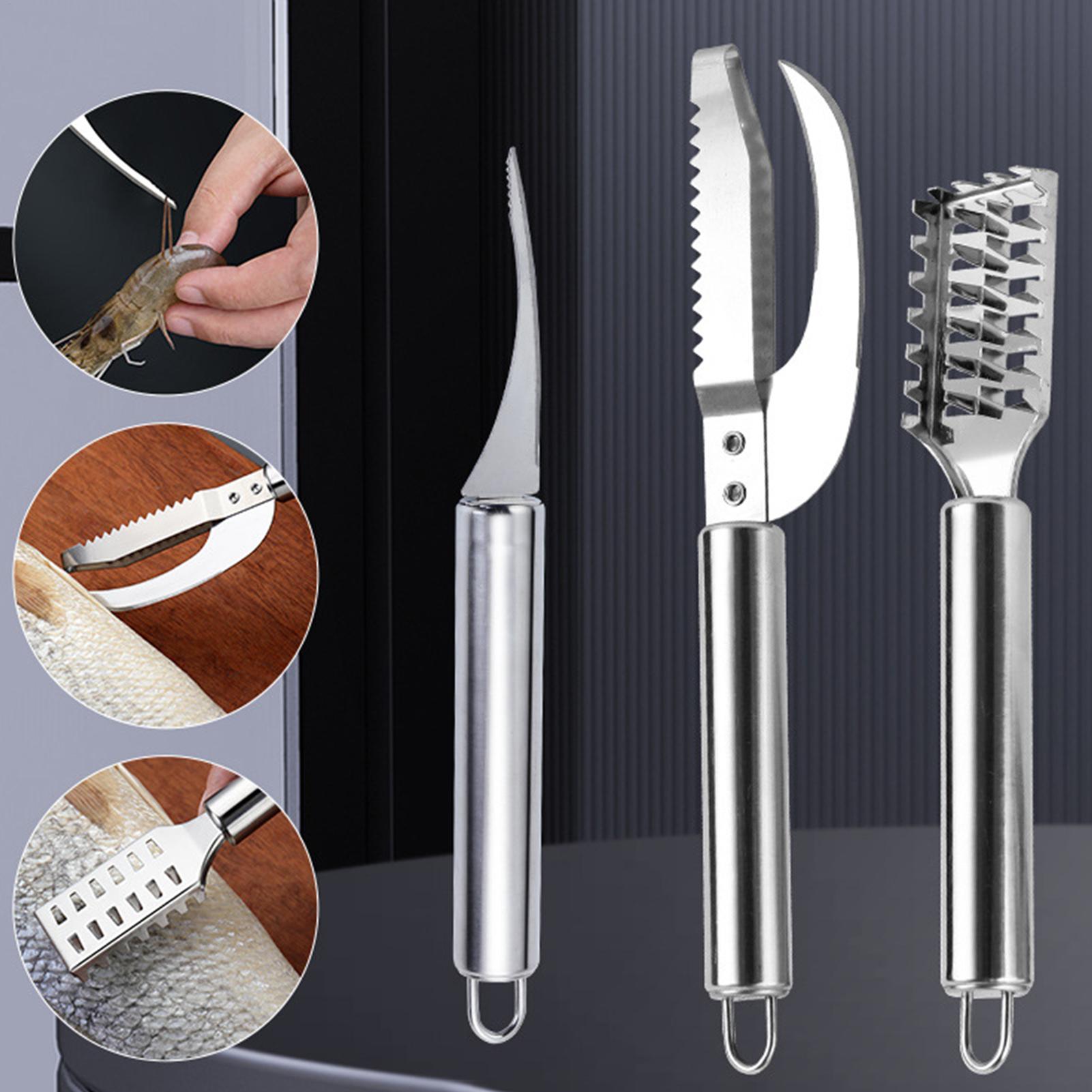 Removedor de Escamas de Peixe, - Kitchen Gadgets For Seniors avaliação e preço