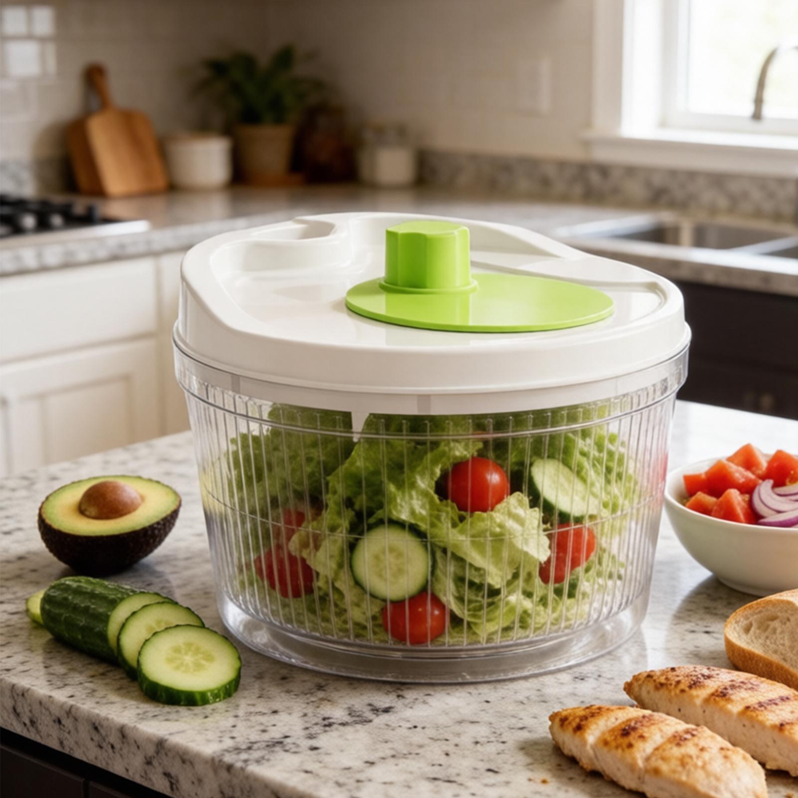 Centrífuga Manual Criativa par - Vegetable Kitchen Gadgets avaliação e preço