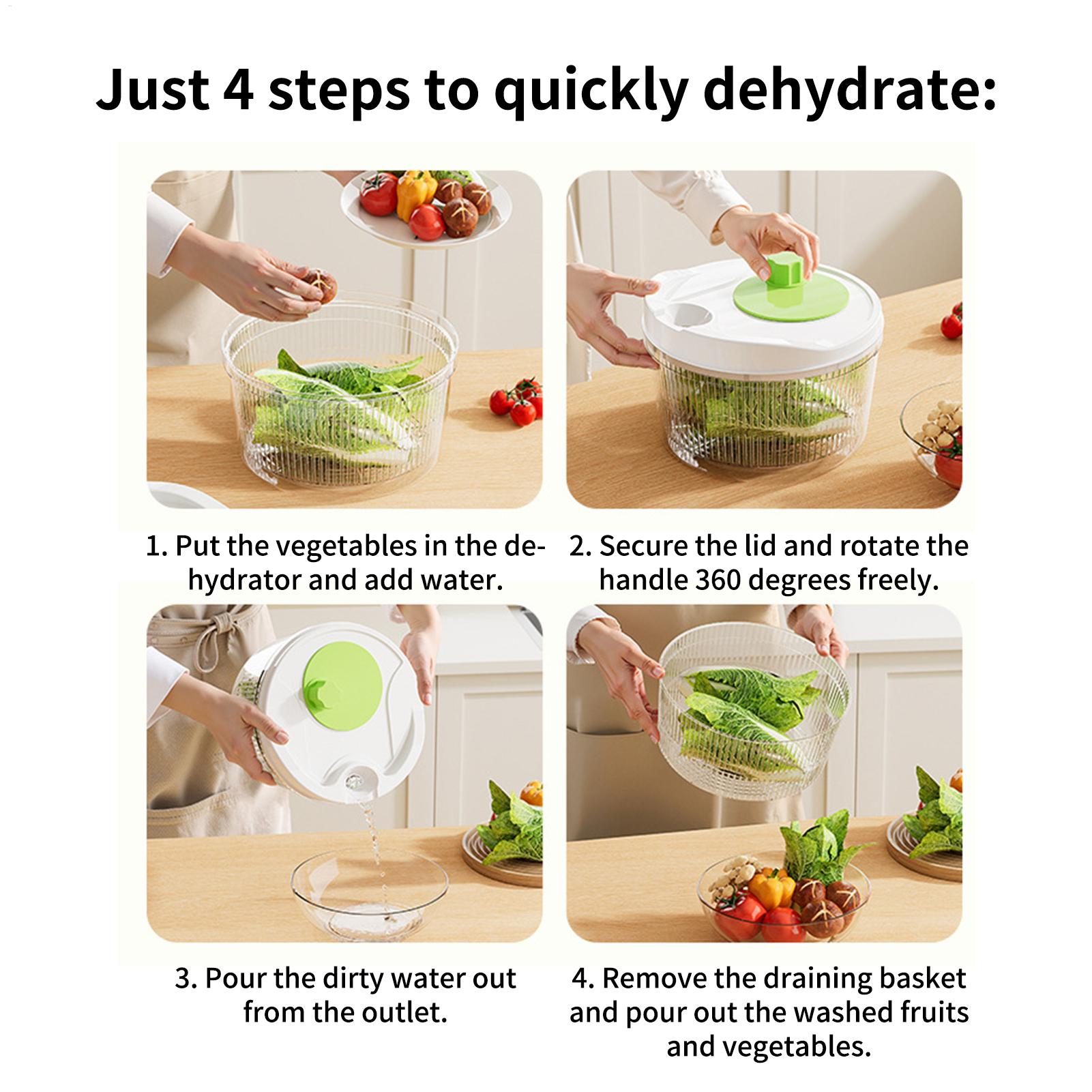 Desidratador de Vegetais Manua - Vegetable Kitchen Gadgets avaliação e preço