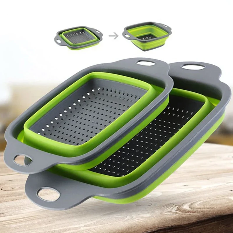 Novo dobrável cesta de lavagem - Kitchen Gadgets For Seniors avaliação e preço