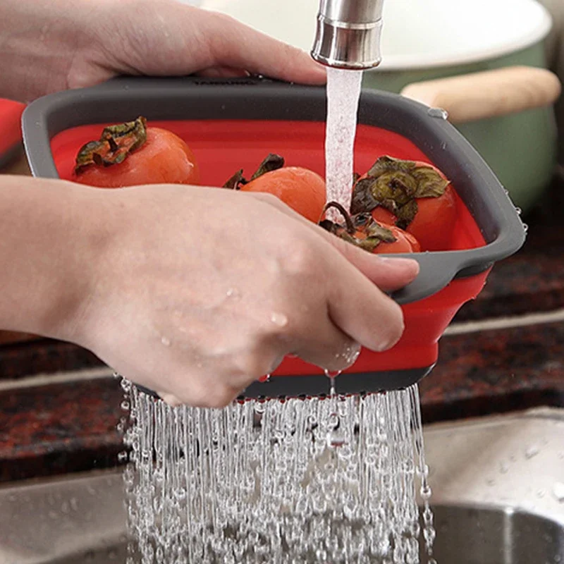 Novo dobrável cesta de lavagem - Kitchen Gadgets For Seniors avaliação e preço
