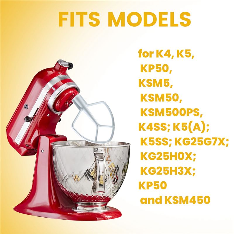 Batedor Plano Revestido B83B-K - Kitchen Gadgets Mixer avaliação e preço