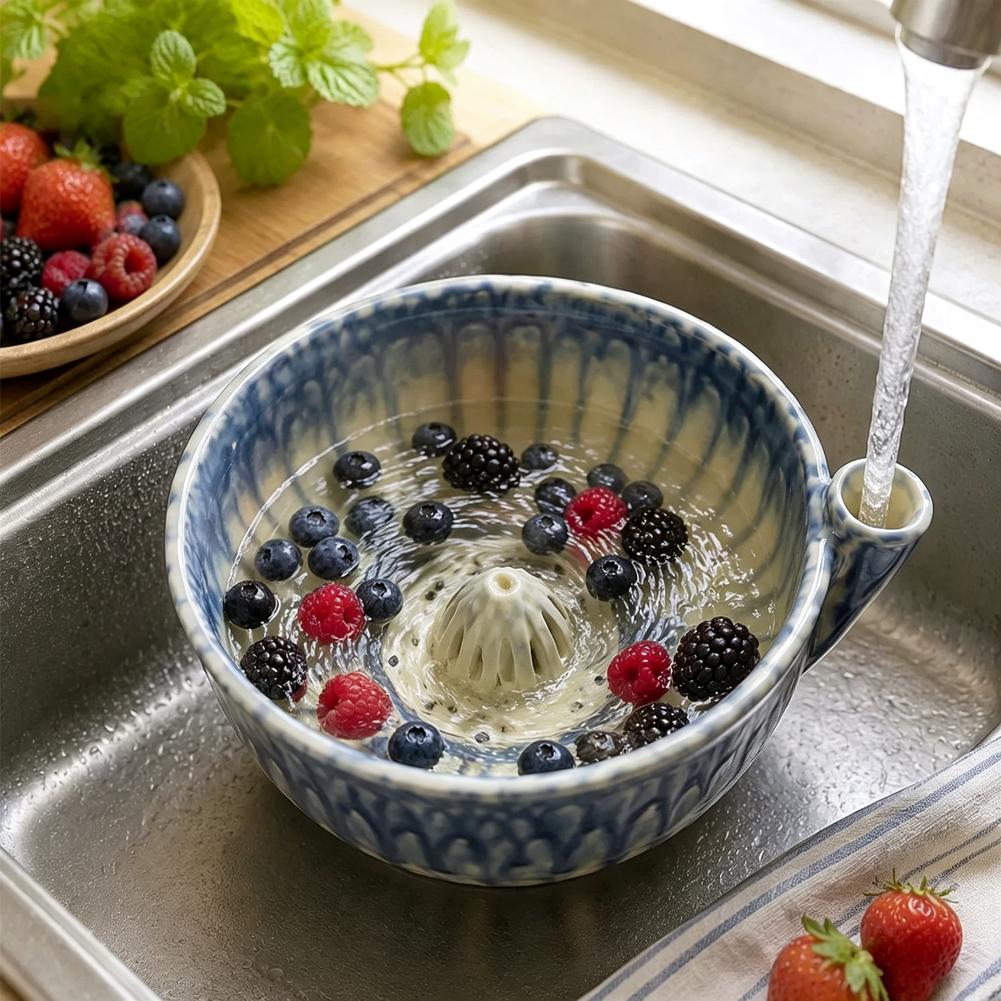 Tigela de Cerâmica para Lavar  - Vegetable Kitchen Gadgets avaliação e preço