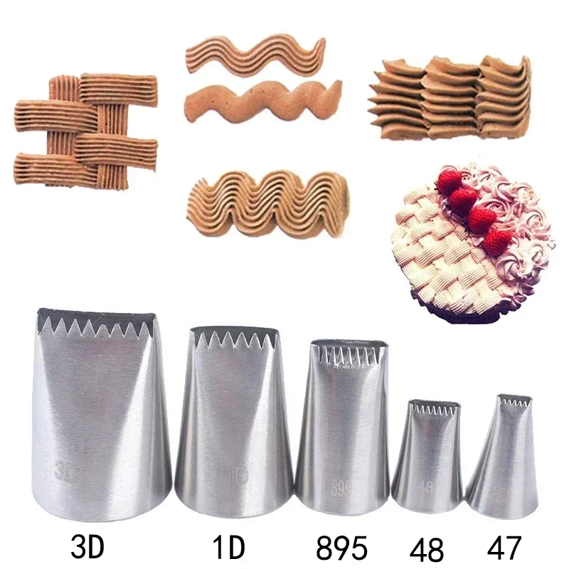 Basket Weave Icing Piping Bico - Kitchen Gadgets Baking avaliação e preço