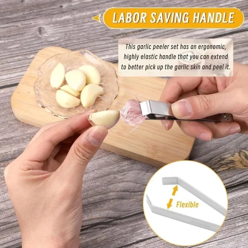 10/1 peça Descascador de Alho  - Kitchen Gadgets For Seniors avaliação e preço