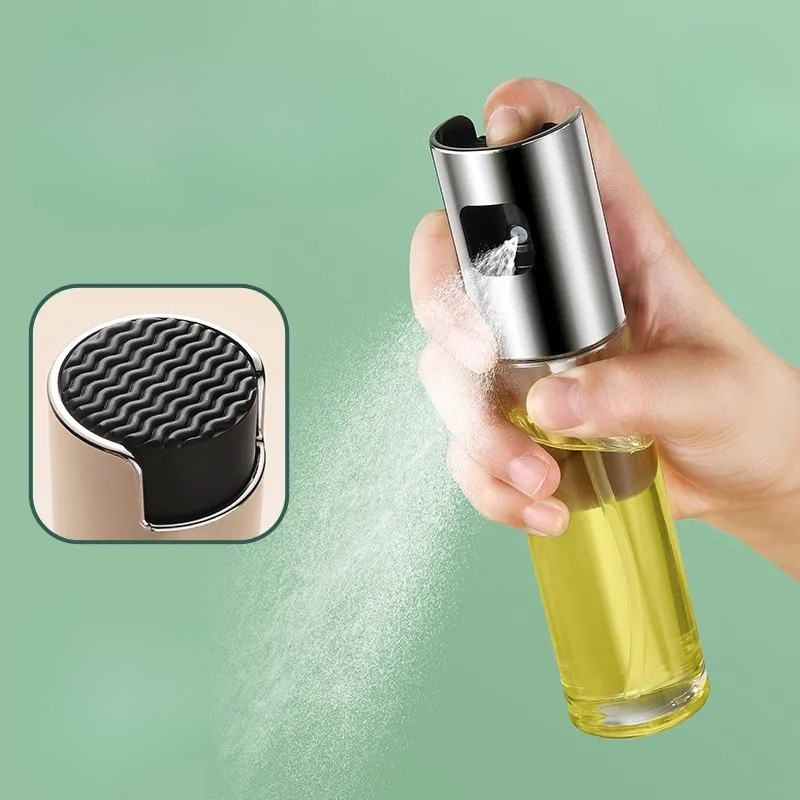 Pulverizador de óleo de vidro  - Kitchen Gadgets For Seniors avaliação e preço